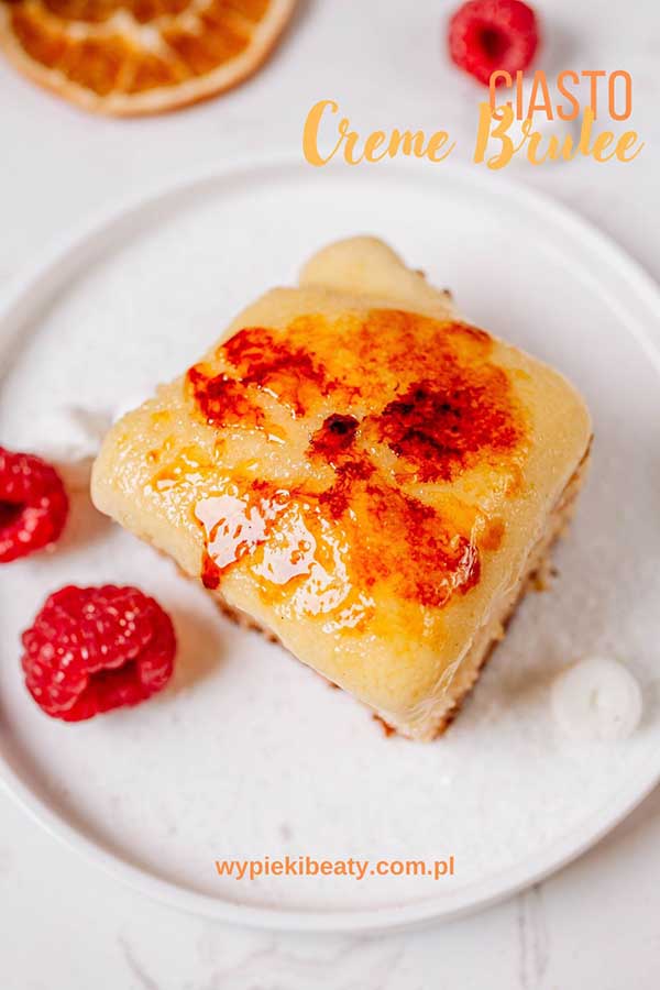 Ciasto creme brulee