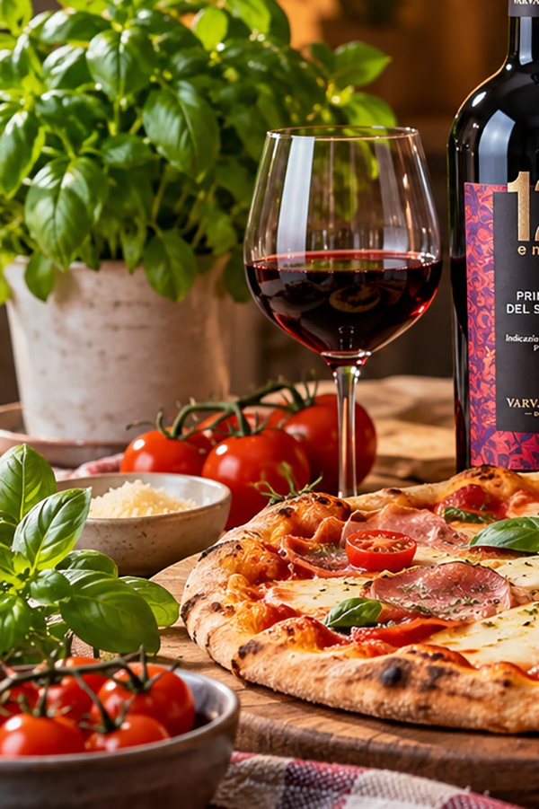Primitivo do wytrawnych wypieków: jakie wino podać do pizzy i tarty?